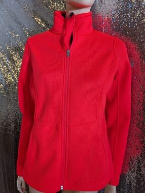 Spyder Women’s Constant Full-Zip Sweater Fleece Jacket - Coral - Size Medium